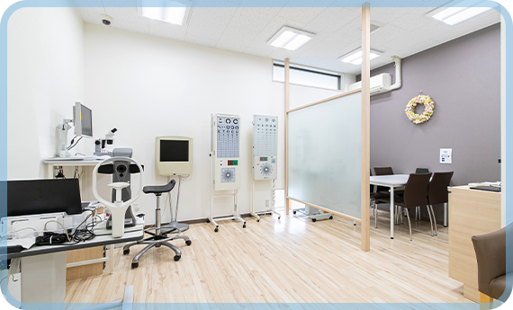 安心して相談できるリラックス空間