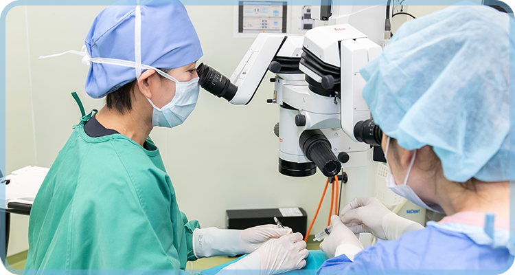専門スタッフと最新機器による確かな技術と手術・診療体制